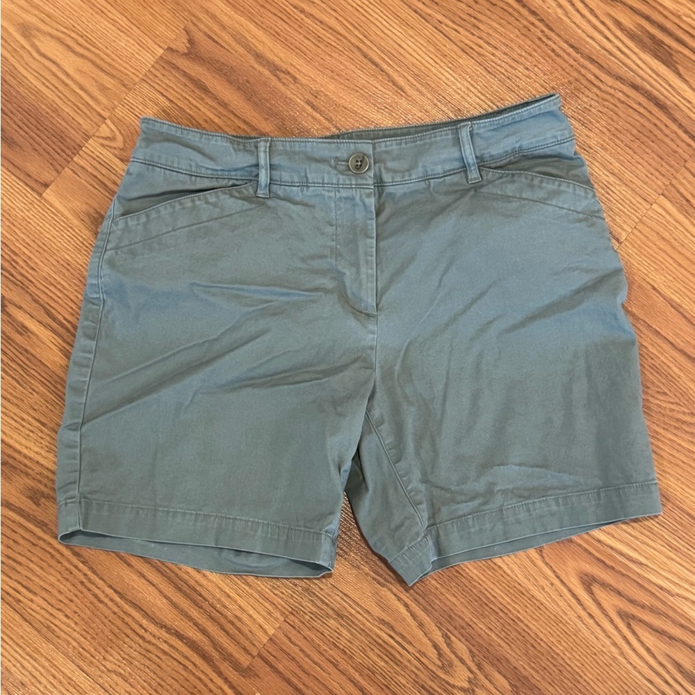 Women's Talbots Green Shorts